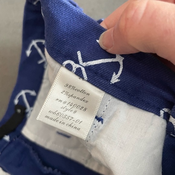 Harper nautical anchor novelty print shorts - Picture 7 of 7